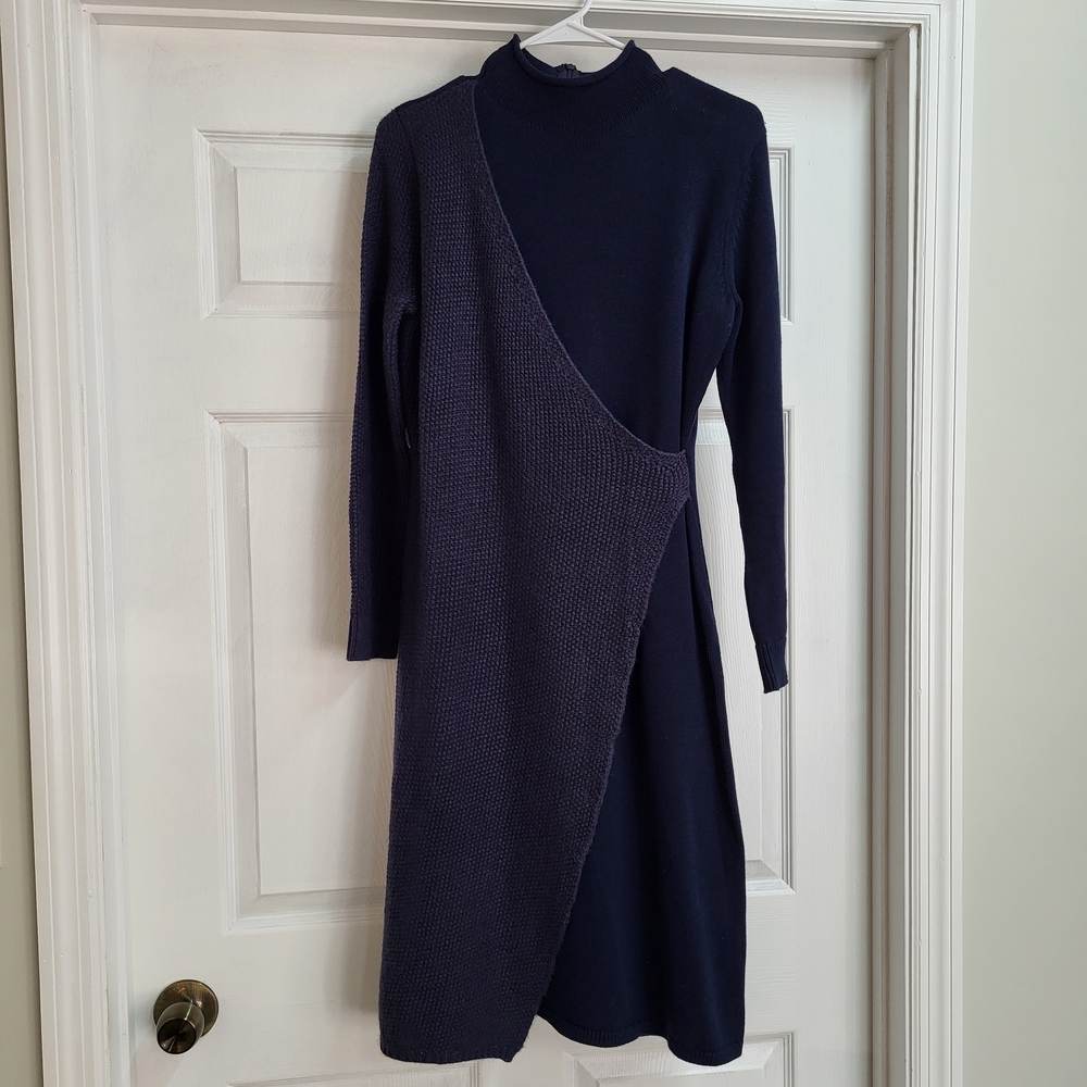 SALT Roolee Navy Blue Knit Dress